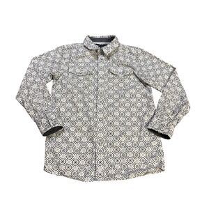 Cody James Pearl Snap Shirt All Over Print‎ Youth Medium Western AOP